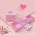 Elegant Heart Pendant and Earrings Set with  Zirconia